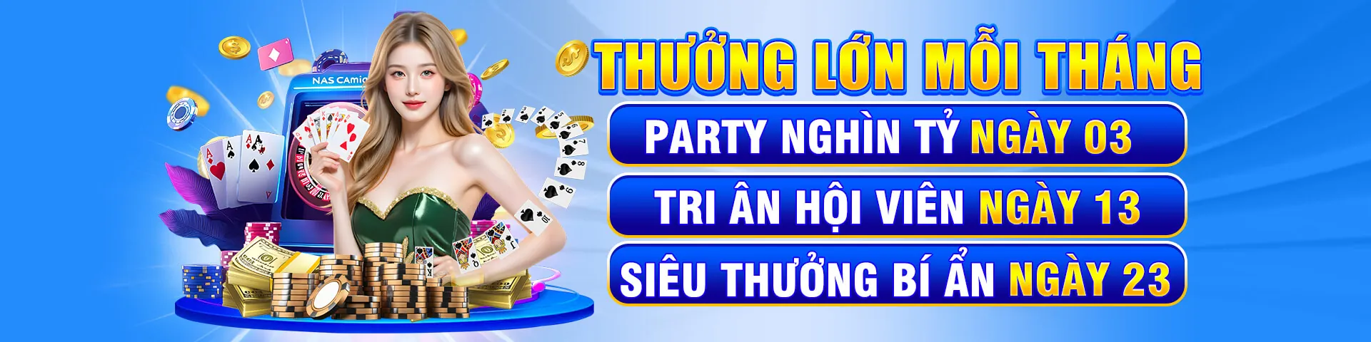 Ưu đãi độc quyền VIP nhất 2026 tại sòng bạc trực tuyến